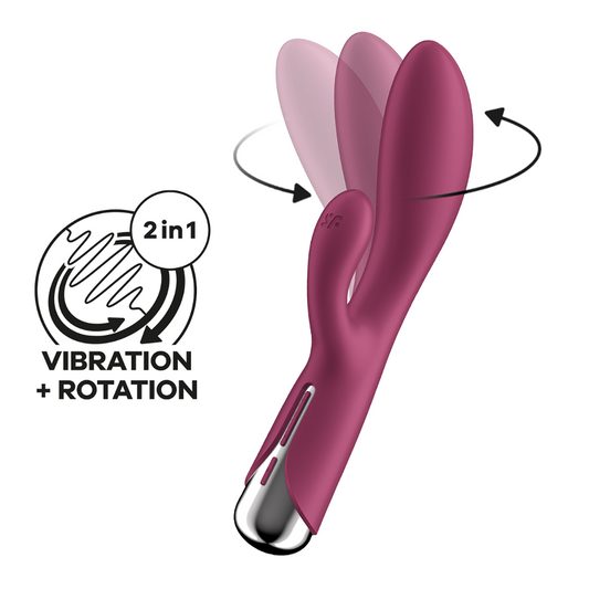 Satisfyer Spinning Rabbit 1 – La Maleta Rosada Conejo Vibrador