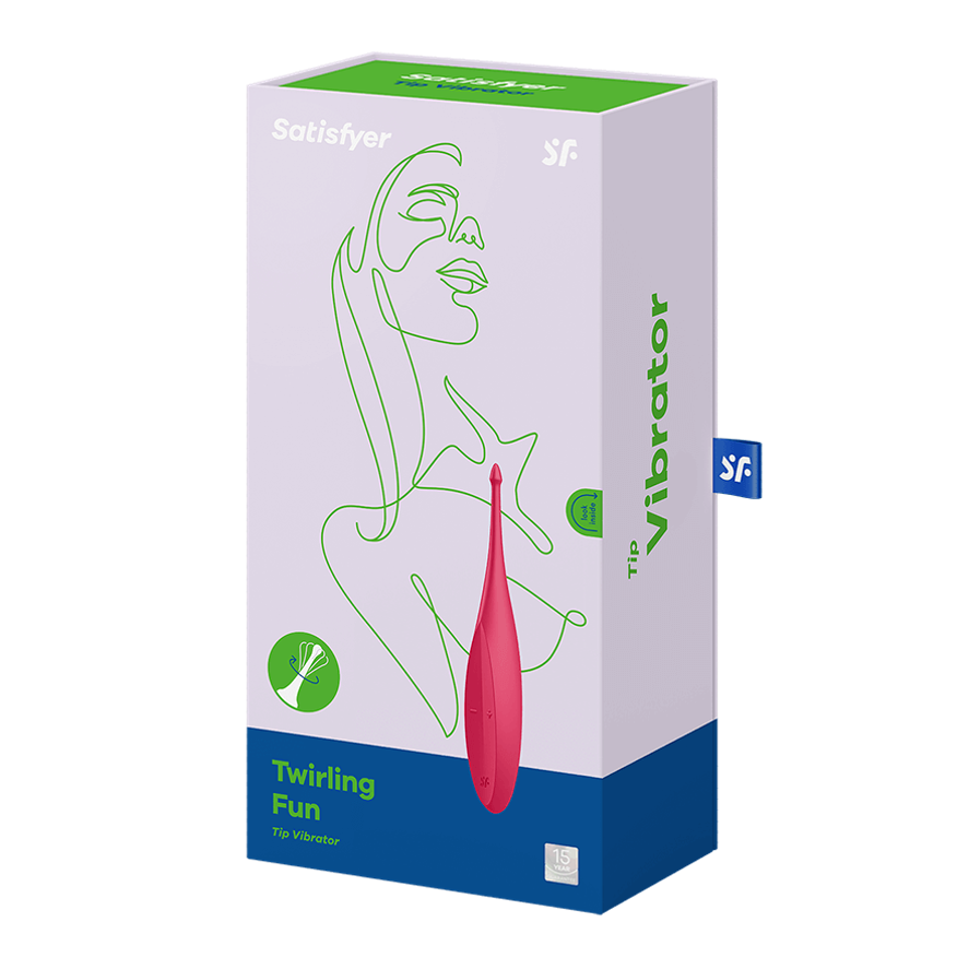 Satisfyer Twirling Fun - La Maleta Rosada Vibrador Clitorial
