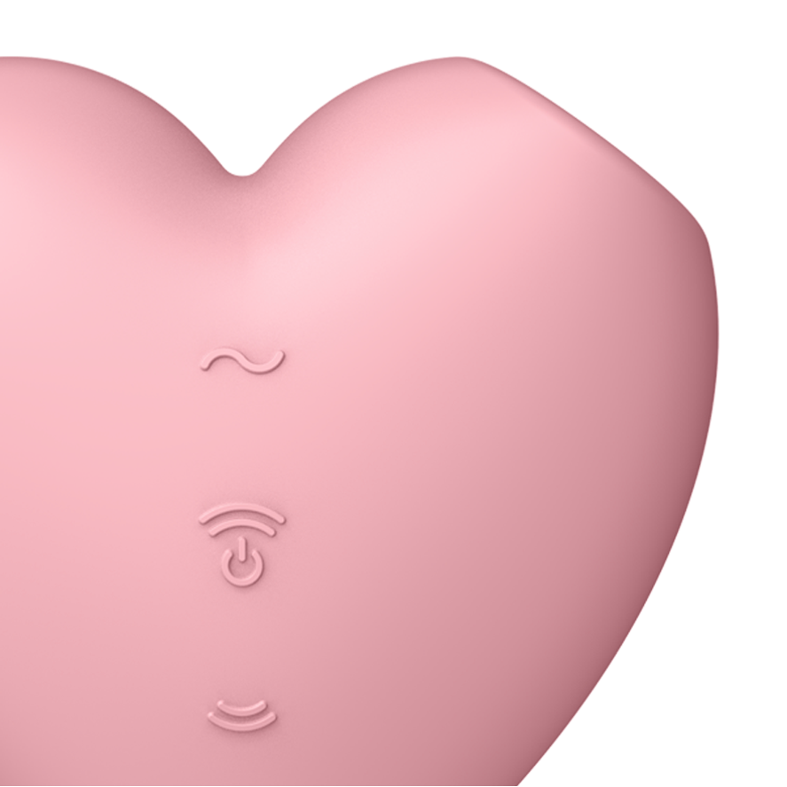 Succionador de Clítoris Satisfyer Cutie Heart – La Maleta Rosada Juguetes Sexuales