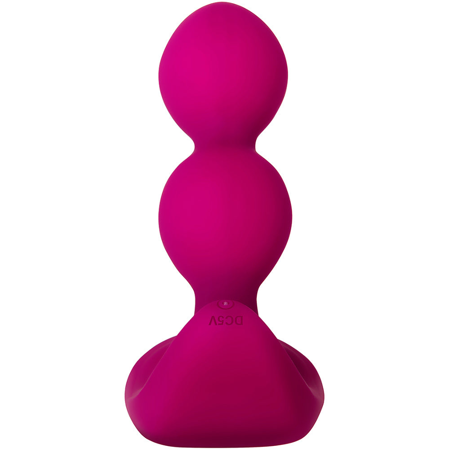 Vibrador Anal con Bolas Inflables Zero Tolerance