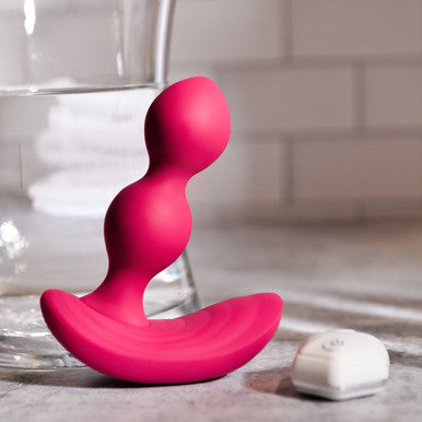 Vibrador Anal con Bolas Inflables Zero Tolerance