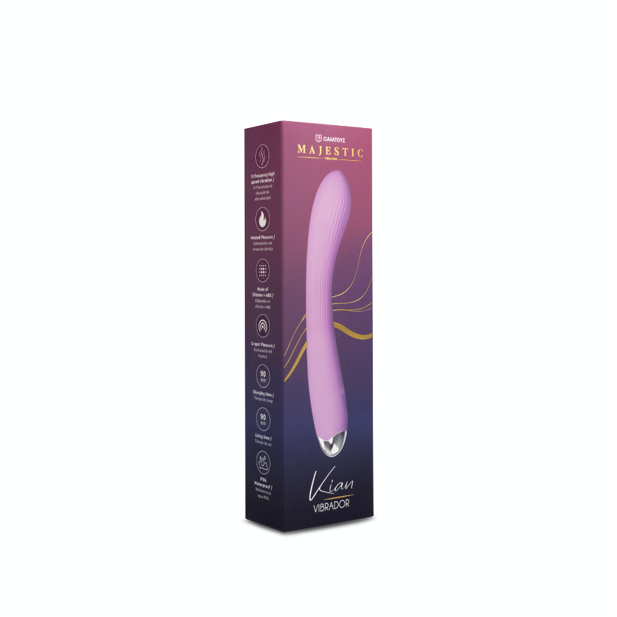Vibrador Kian – La Maleta Rosada Sex Shop