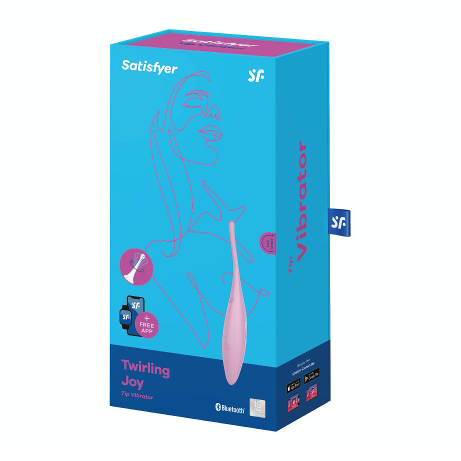 Vibrador Satisfyer Twirling Joy Rosado - La Maleta Rosada Estimulador de Clitoris