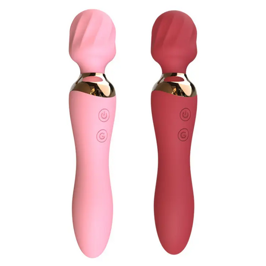 Vibrador Masajeador 2 en 1 con Calor - La Maleta Rosada Sex Shop