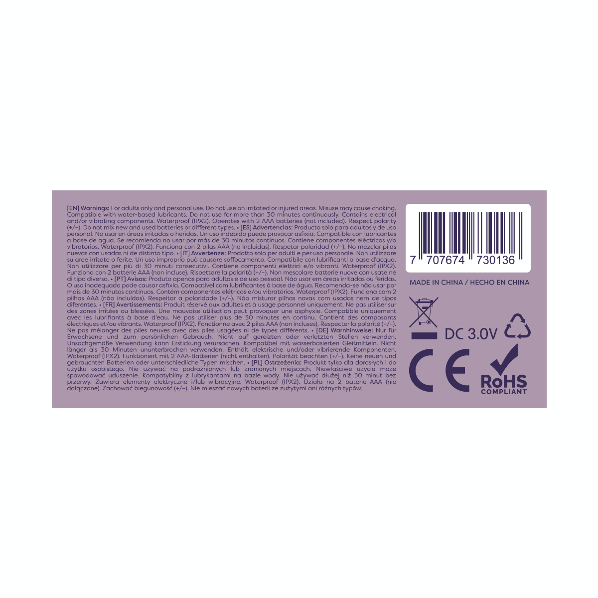 Vibrador Conejo Hestia - La Maleta Rosada Conejo Camtoyz