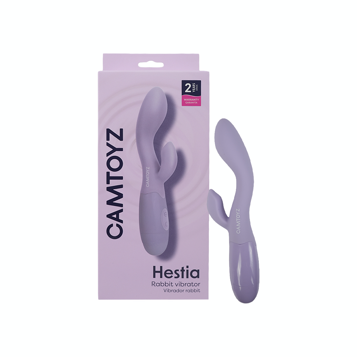 Vibrador Conejo Hestia - La Maleta Rosada Vibrador Sexual