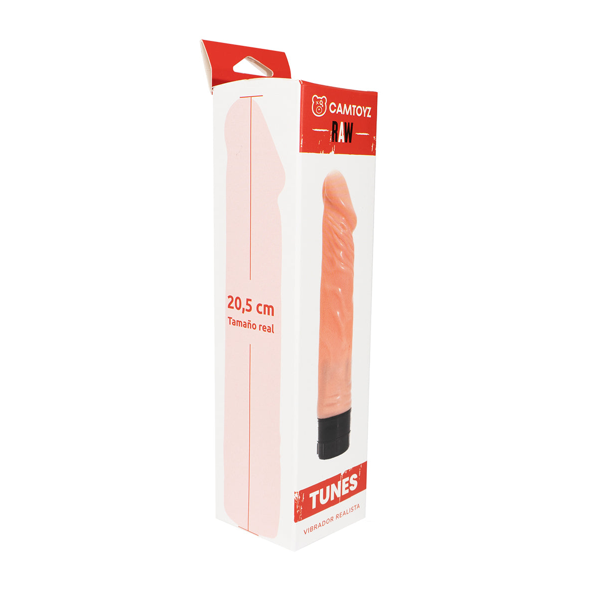 Vibrador Realista Tunes 20.5 cm - La Maleta Rosada Juguetes Sexuales