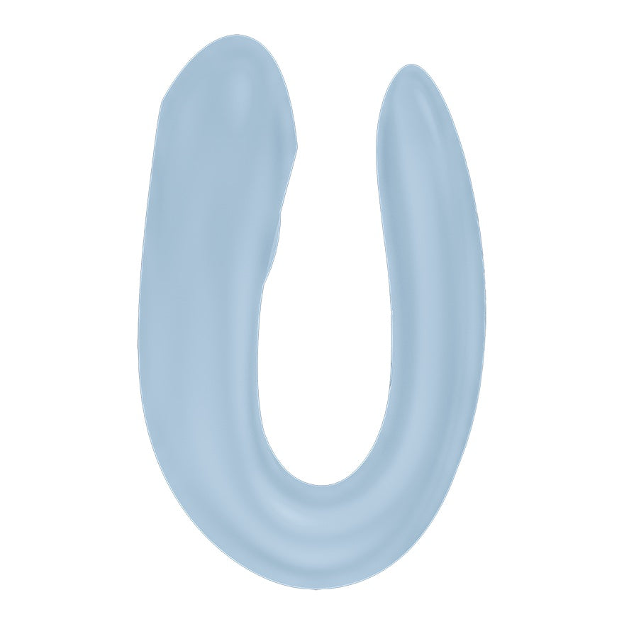 Vibrador Satisfyer Double Joy Para Parejas - La Maleta Rosada Vibrador en forma de U