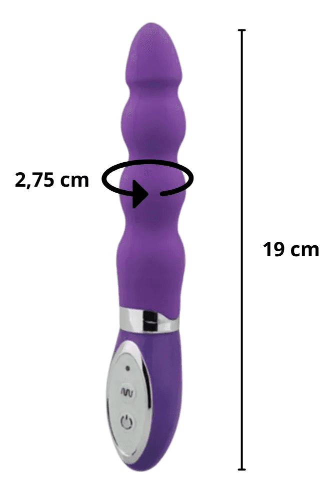 Vibrador con Esferas Lys - La Maleta Rosada Juguetes Sexuales