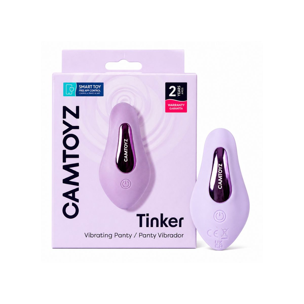Vibrador para Panty con App Tinker - La Maleta Rosada Juguetes Sexuales