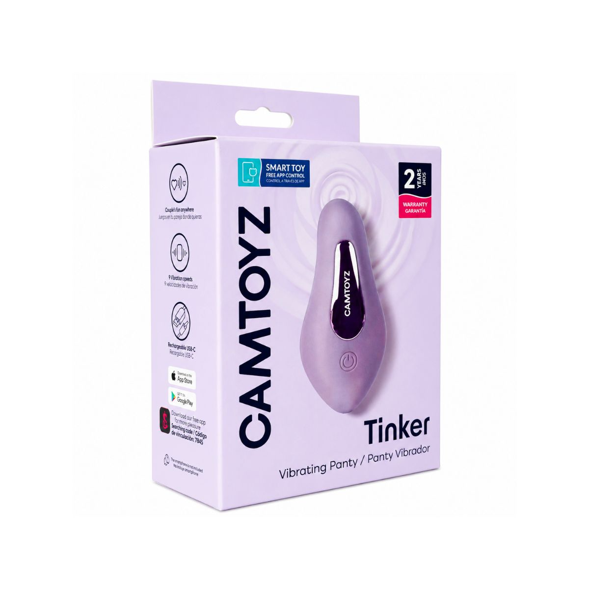 Vibrador para Panty con App Tinker - La Maleta Rosada Vibrador con App