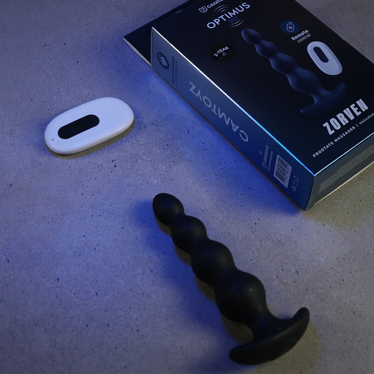 Vibrador para Próstata de Bolas Zorven - La Maleta Rosada Juguetes Masculinos