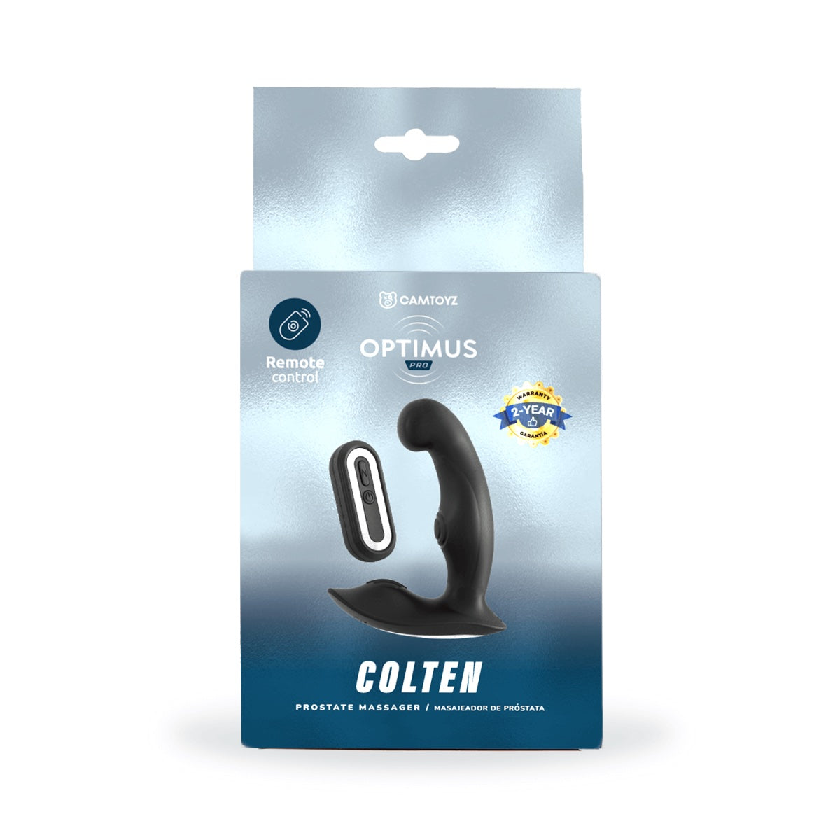 Vibrador para Próstata y Perineo Colten - La Maleta Rosada Juguetes Masculinos