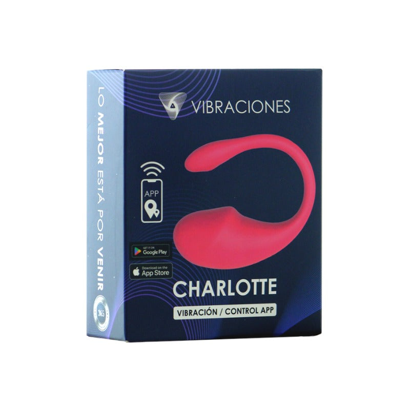 Vibrador para Punto G con App Charlotte - La Maleta Rosada Tienda Erótica