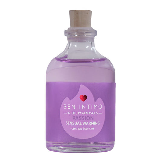Aceite Caliente para Masajes Passion Sensual Warming - La Maleta Rosada Aceite para Masajes Eróticos