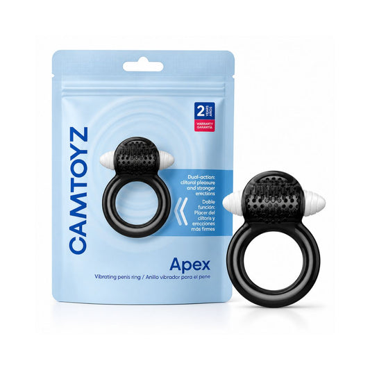 Anillo Vibrador para el Pene Apex CamToyz - La Maleta Rosada anillo vibrador económico