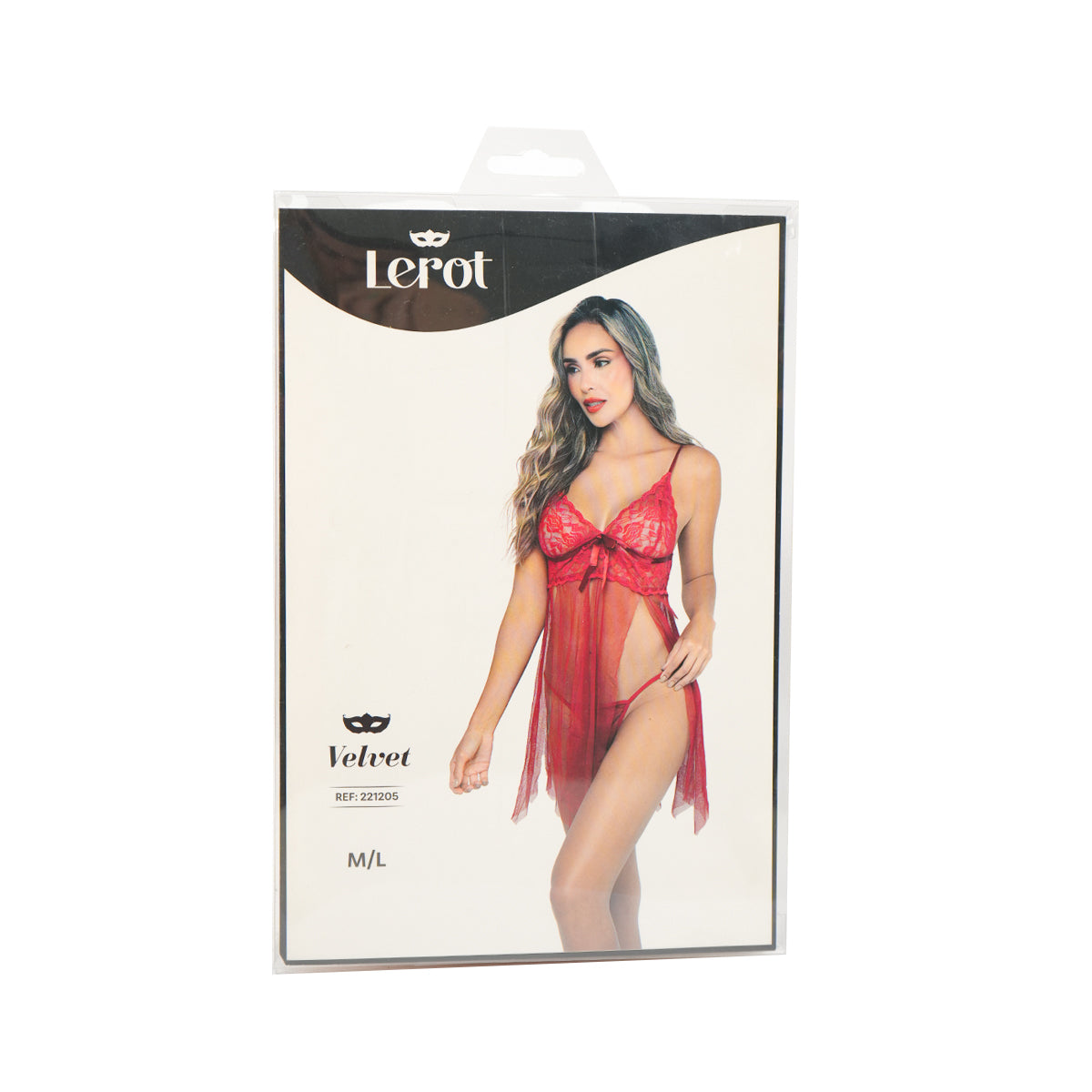 Baby Doll Velvet Lerot - La Maleta Rosada baby doll de encaje