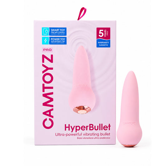 Bala Vibradora con App HyperBullet Camtoyz - La Maleta Rosada bala vibradora con app