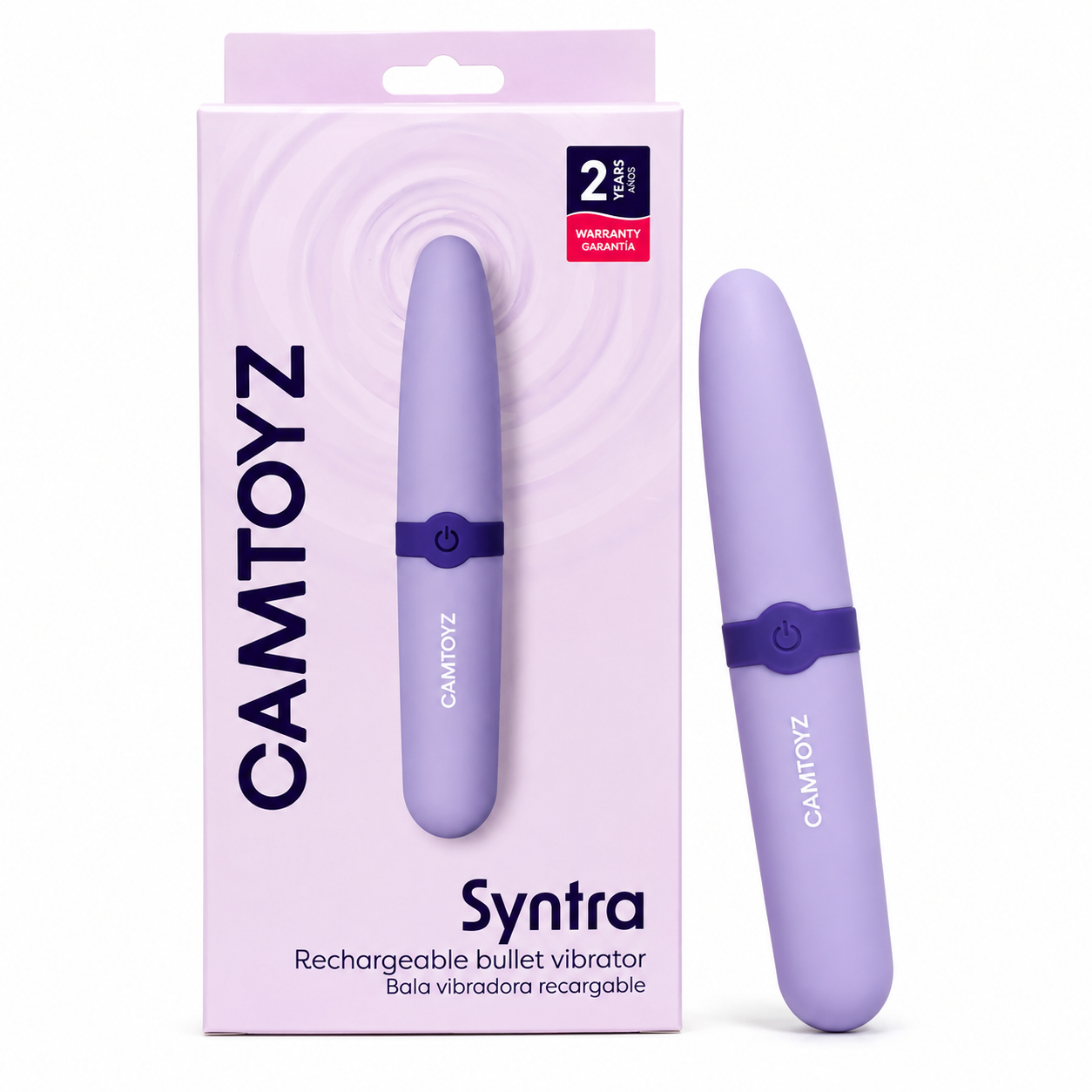Bala Vibradora Syntra Camtoyz - La Maleta Rosada Bala Vibradora