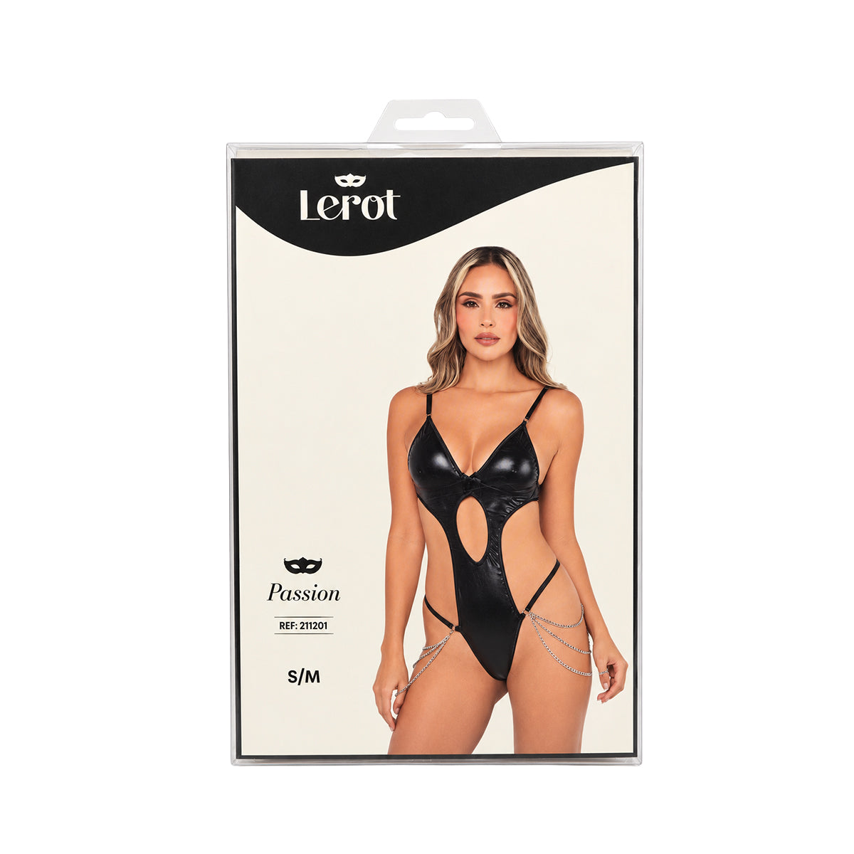 Body Passion Lerot - La Maleta Rosada body negro