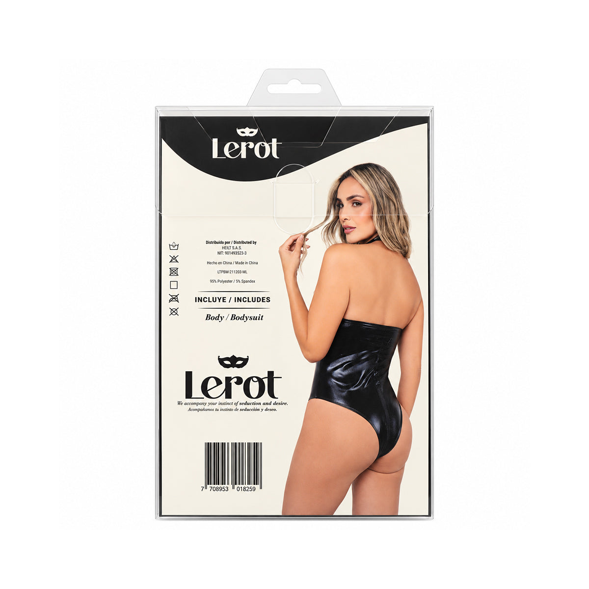 Body Shade Lerot - La Maleta Rosada body con tiras