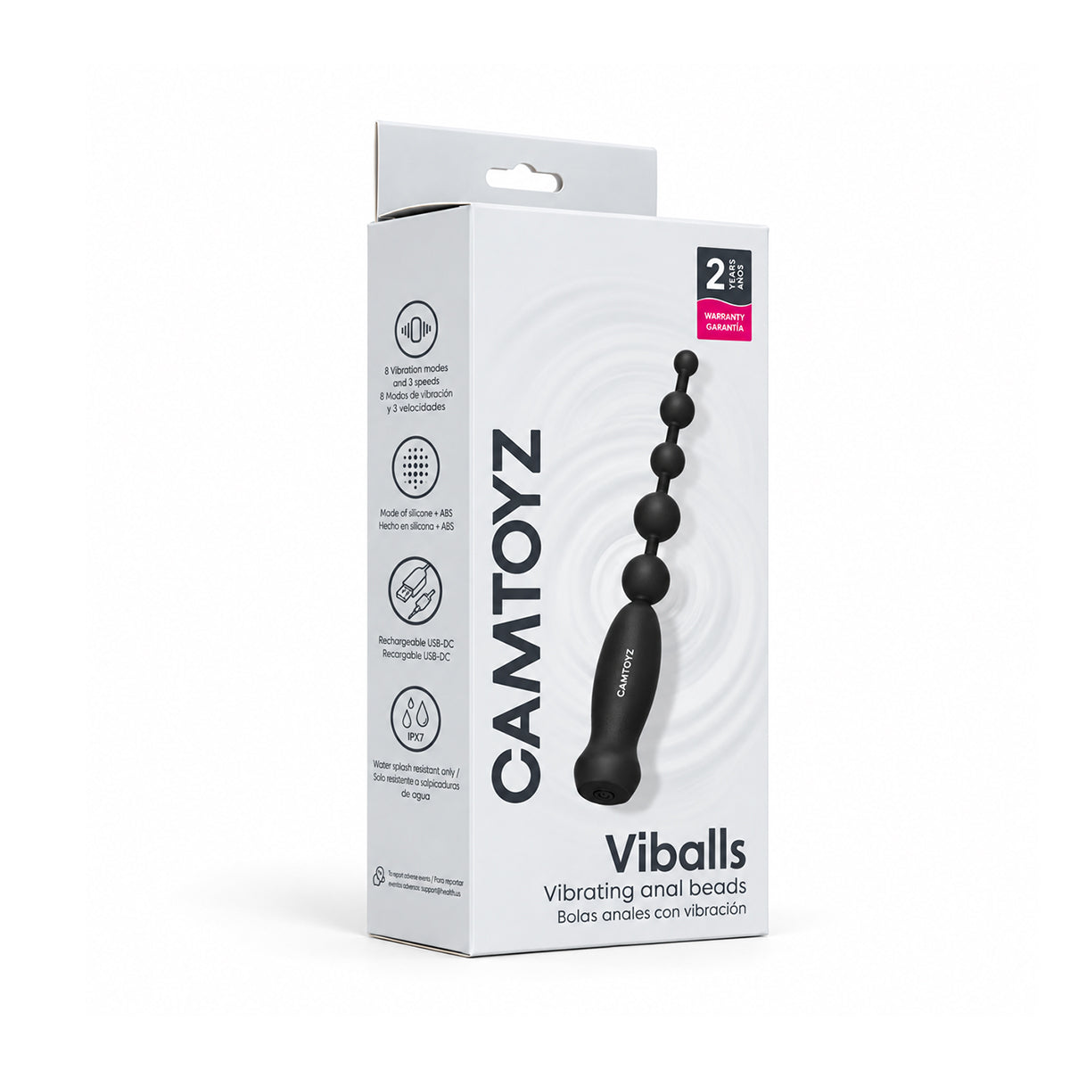 Bolas Anales Vibradoras Viballs Camtoyz - La Maleta Rosada juguetes anales