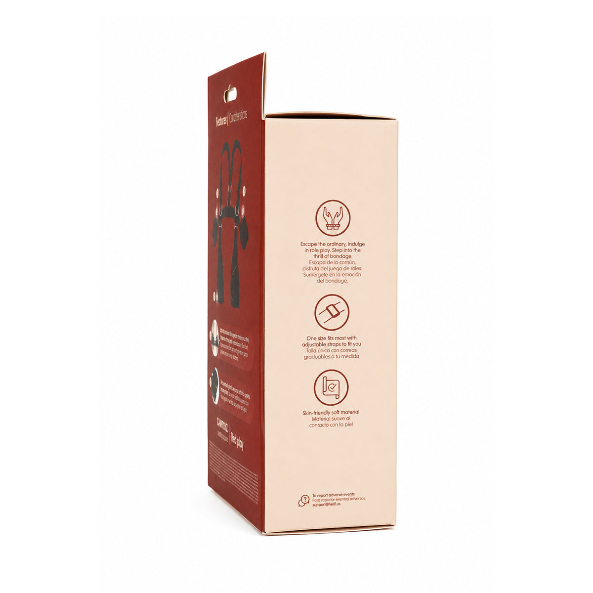 Cinturón de Posicionamiento con Esposas Handy Bondy Camtoyz - La Maleta Rosada amarres bdsm