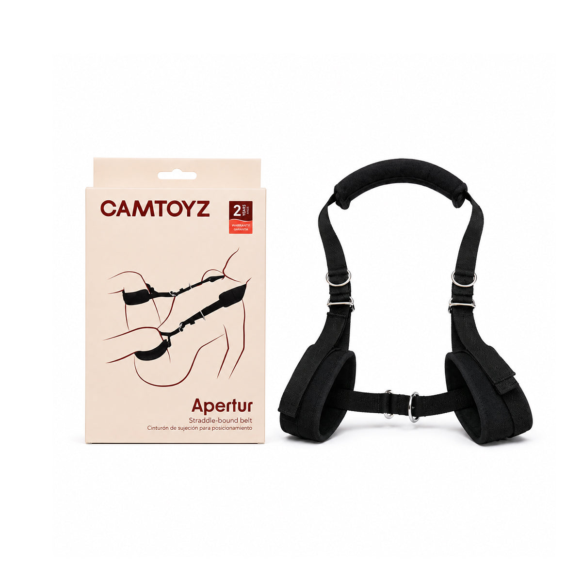 Cinturón de Sujeción para Posicionamiento Apertur Camtoyz - La Maleta Rosada juguetes sado
