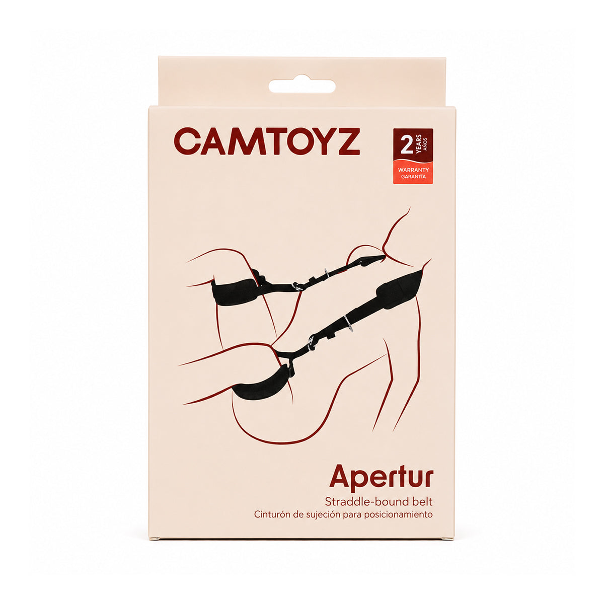 Cinturón de Sujeción para Posicionamiento Apertur Camtoyz - La Maleta Rosada juguetes sadomasoquismo