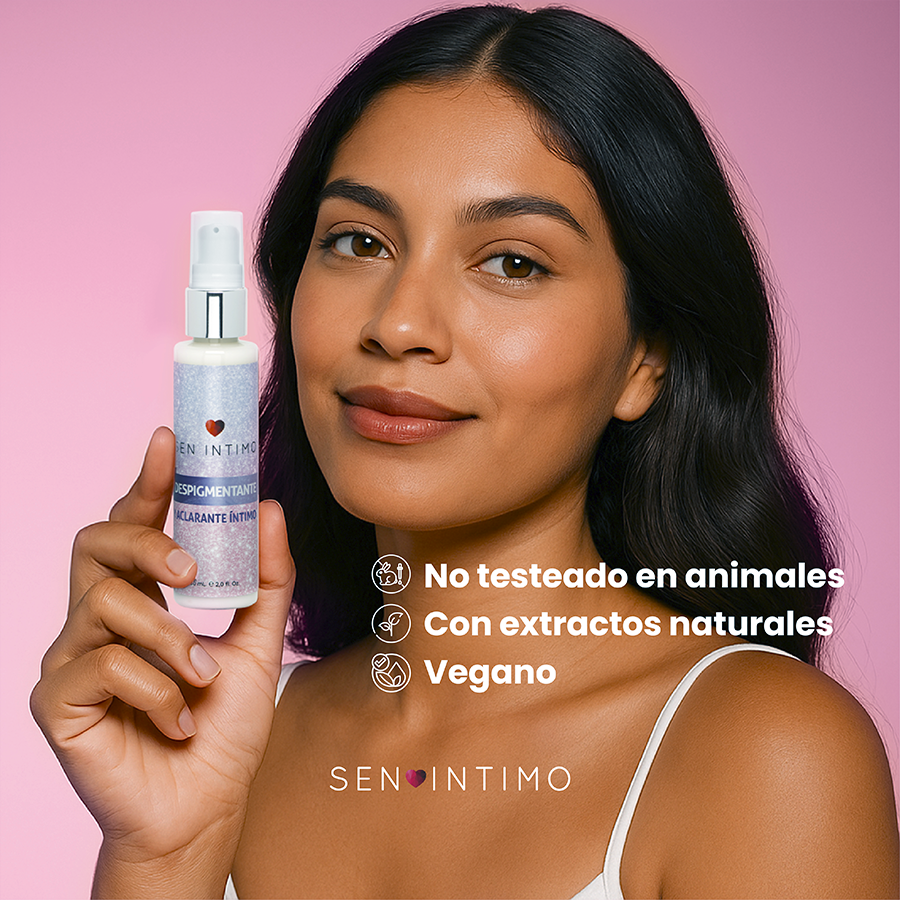 Crema Despigmentante Íntima 60 ml Sen Íntimo - La Maleta Rosada Despigmentante para Entrepierna y Axilas