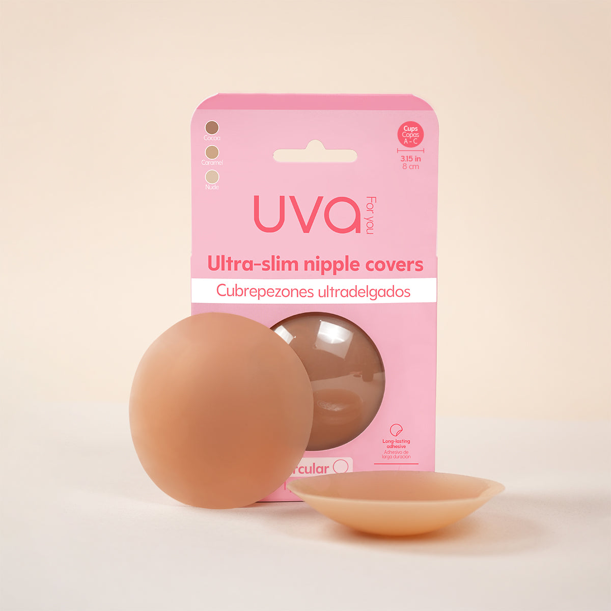 Cubrepezones Adhesivos Redondos UVA - La Maleta Rosada juguetes sexuales