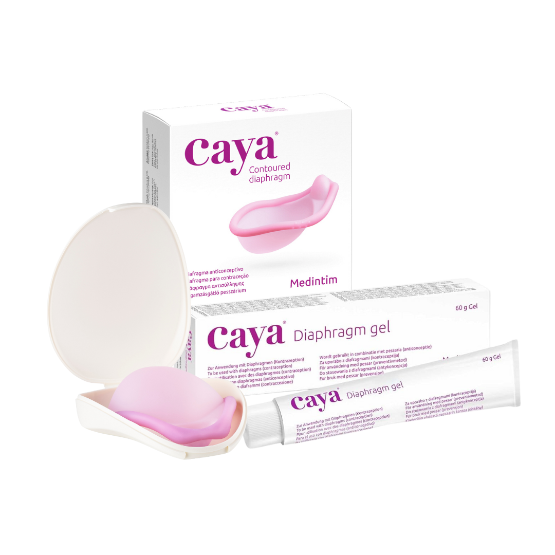 Diafragma Caya y Gel Anticonceptivo Sin Hormonas - La Maleta Rosada diafragma anticonceptivo