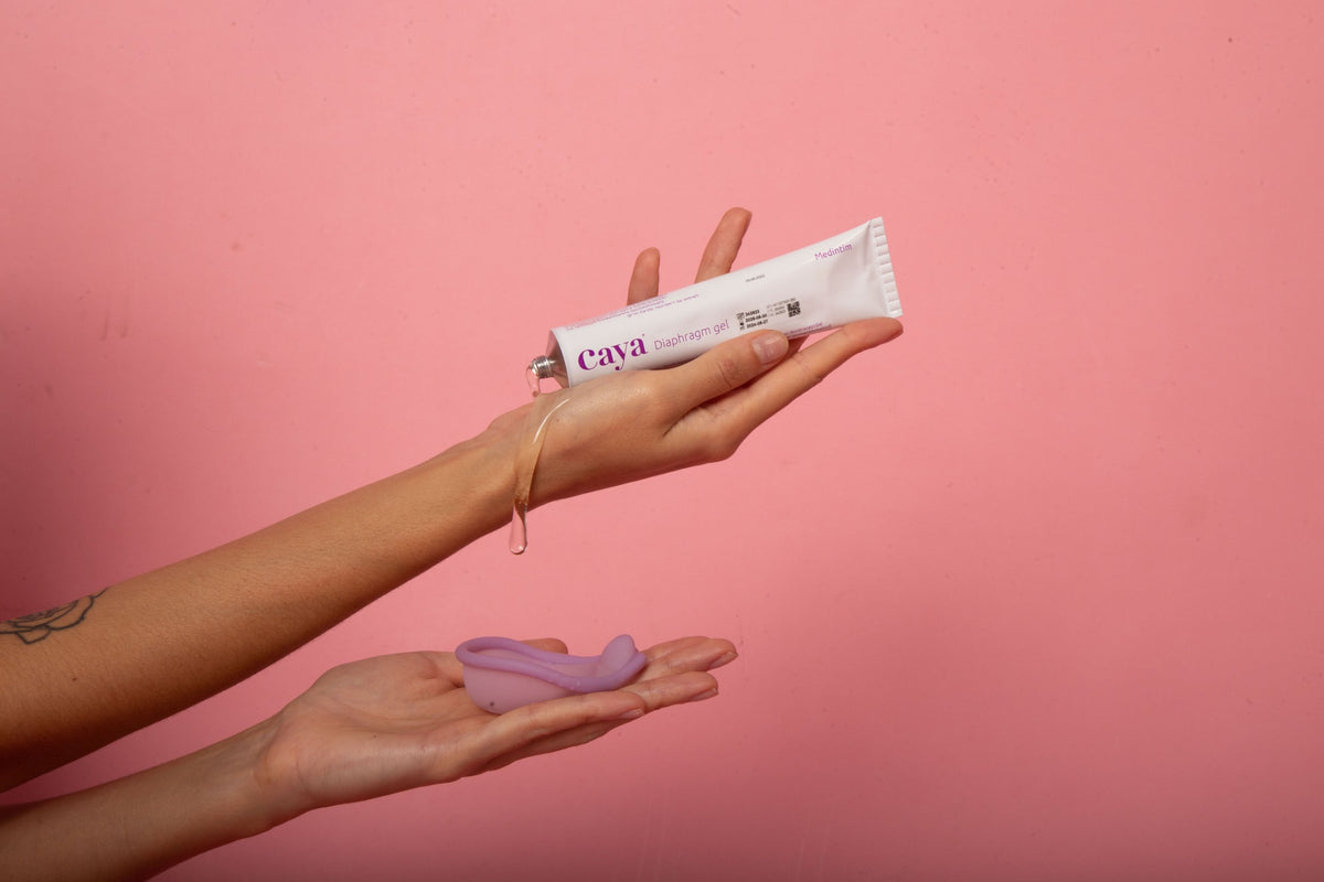 Diafragma Caya y Gel Anticonceptivo Sin Hormonas - La Maleta Rosada diafragma anticonceptivo