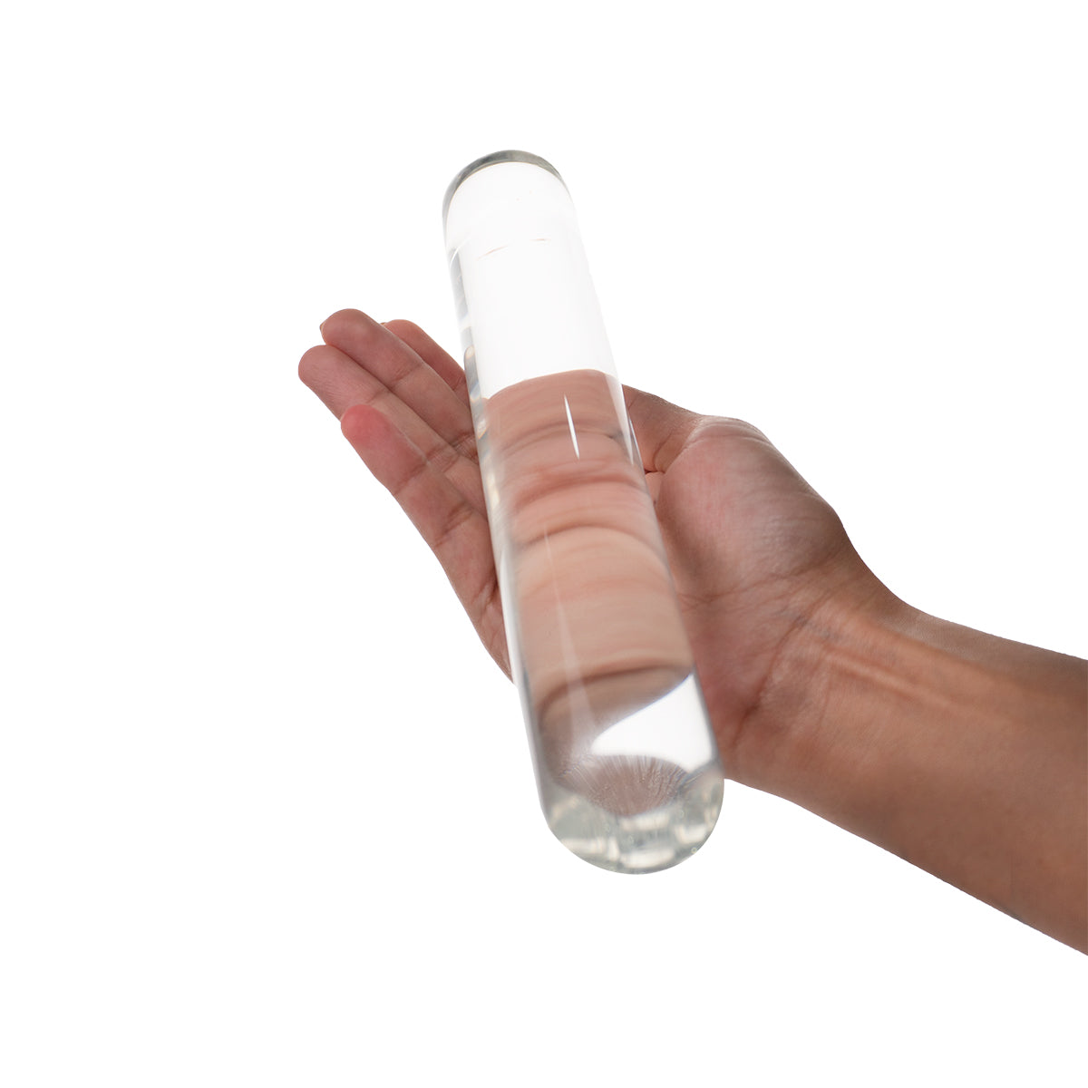 Dildo de Vidrio Rodin 22.5 cm - La Maleta Rosada Consolador de Vidrio