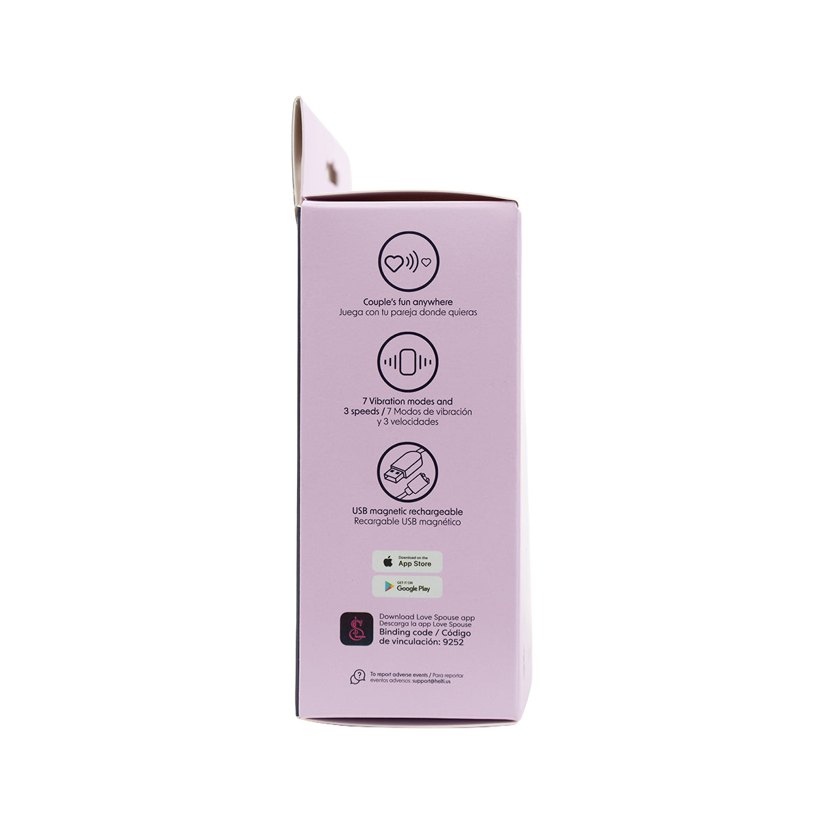 Eggy Huevo vibrador con app Camtoyz - La Maleta Rosada Huevito Vibrador
