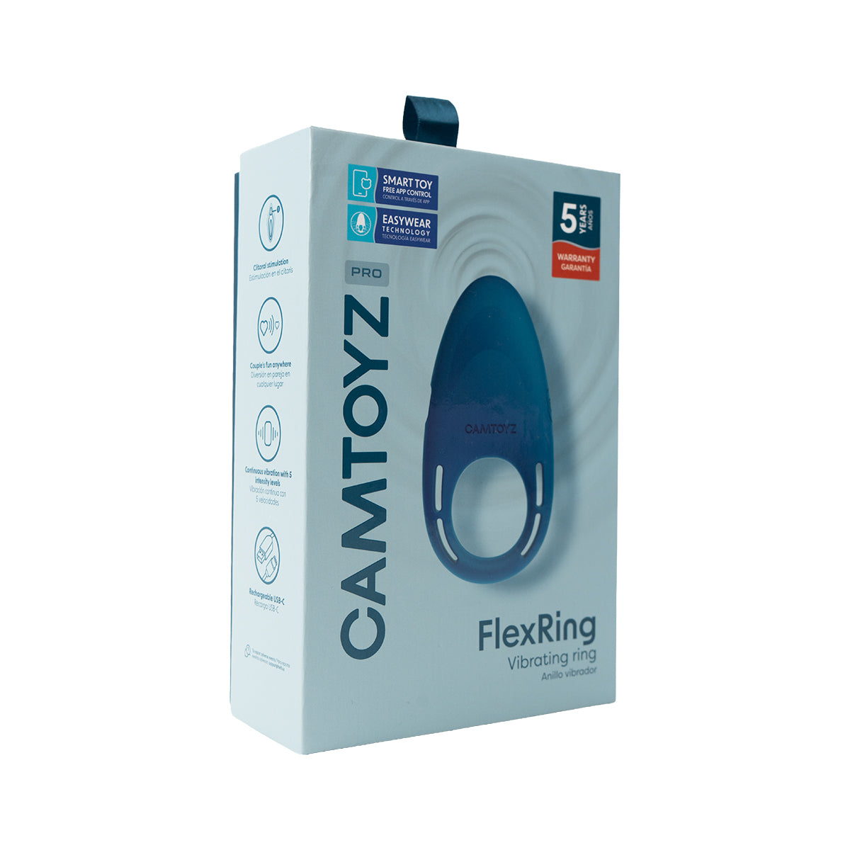 Flexring Anillo Vibrador para el pene Camtoyz - La Maleta Rosada juguetes sexuales