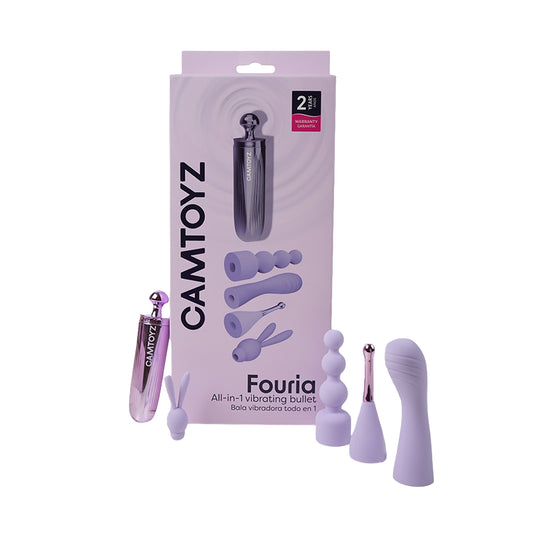 Fouria Bala Vibradora Camtoyz - La Maleta Rosada Bala vibradora