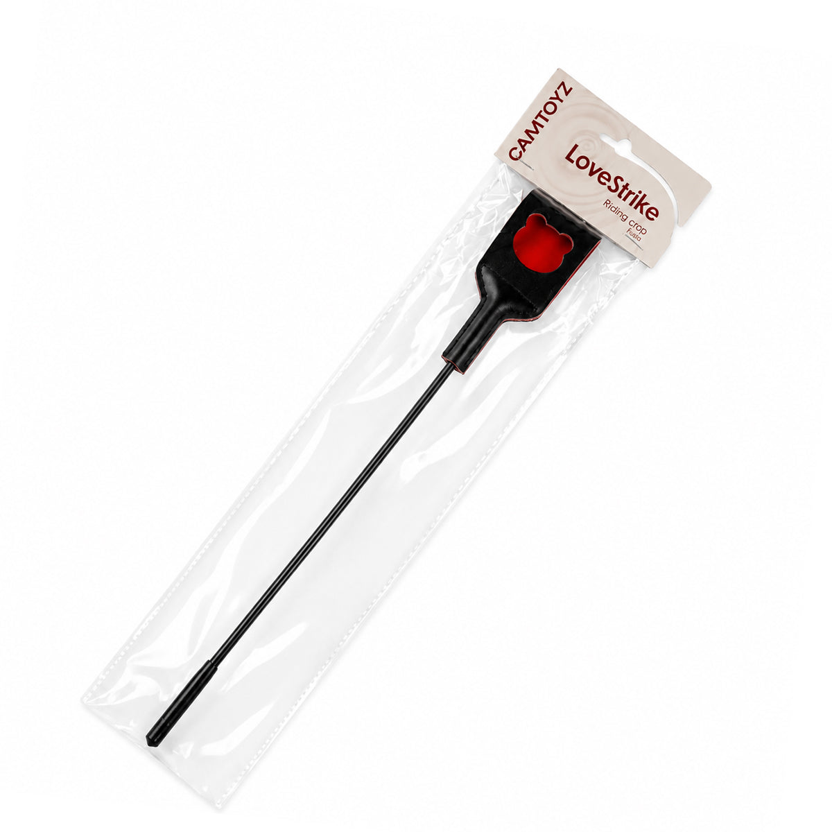 Fusta de Azote LoveStrike Camtoyz - La Maleta Rosada fusta para sado