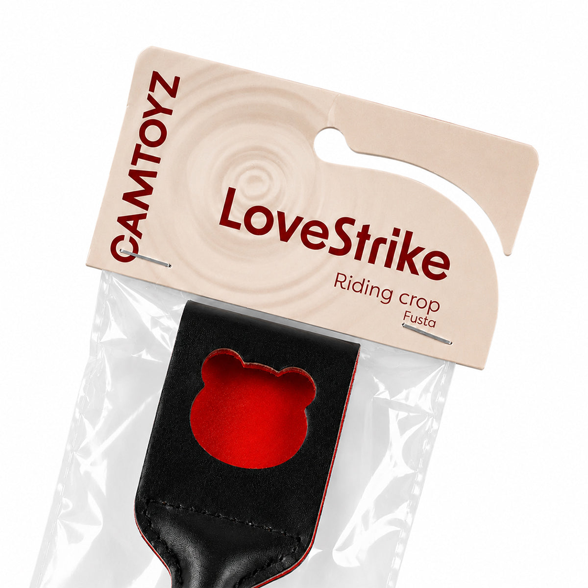 Fusta de Azote LoveStrike Camtoyz - La Maleta Rosada látigo sexual