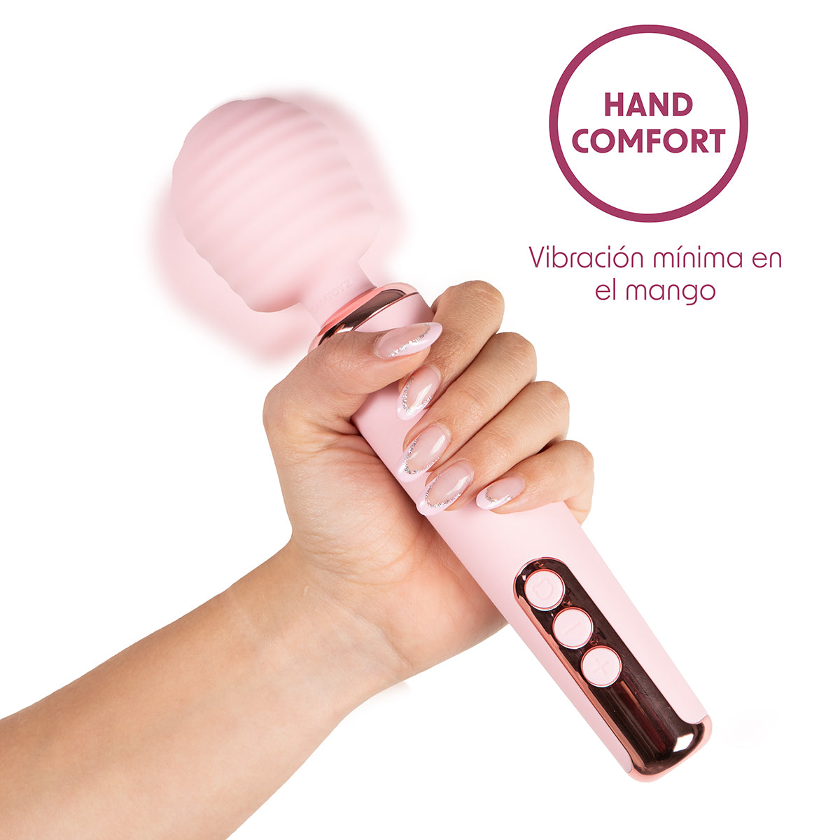 Intense Vibrador wand Camtoyz - La Maleta Rosada tienda erótica