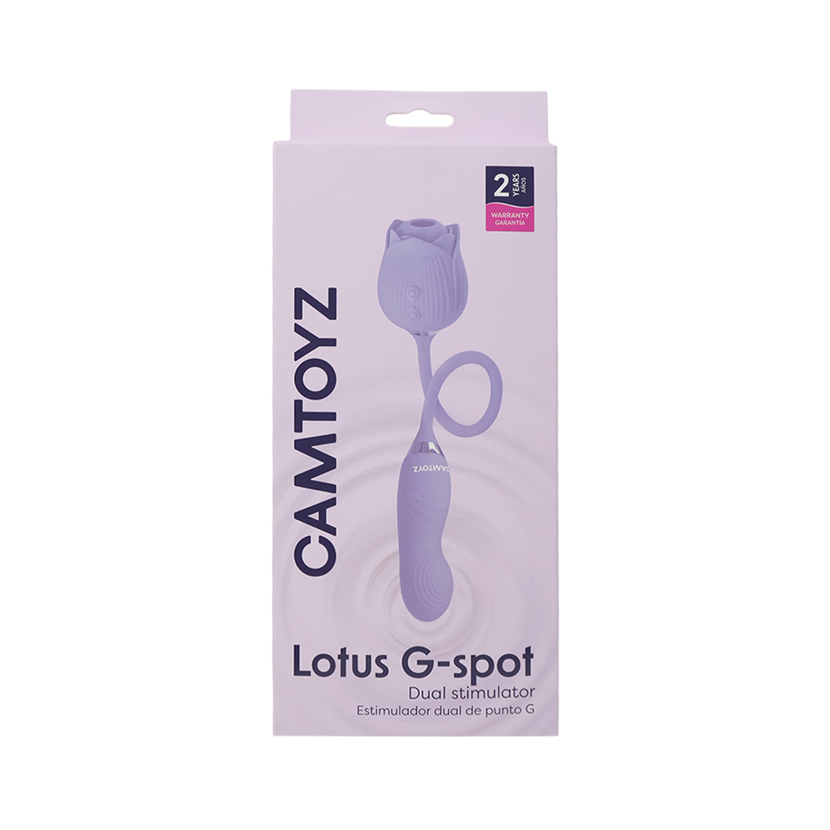 Lotus G-spot Vibrador con Bala Camtoyz - La Maleta Rosada Vibrador Clitorial y Punto G