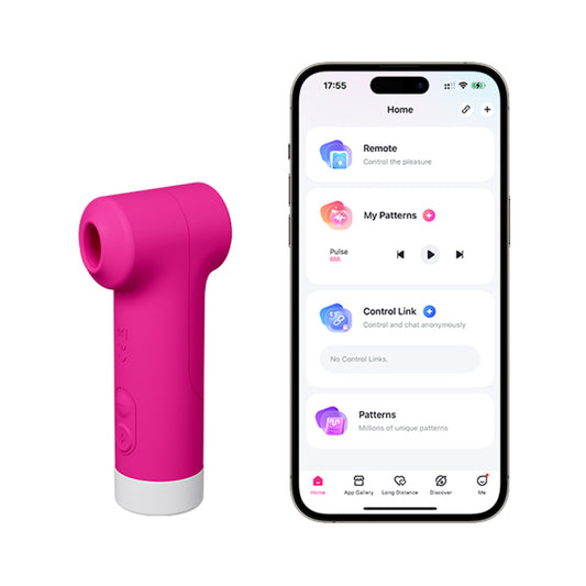 Lovense Fizz - La Maleta Rosada Vibrador y Succionador Lovense