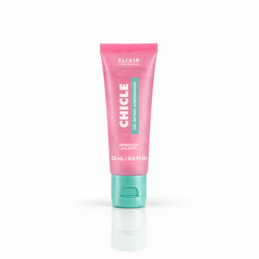Lubricante Íntimo Saborizado Chicle Elixir 15 ml - La Maleta Rosada Lubricante Caliente