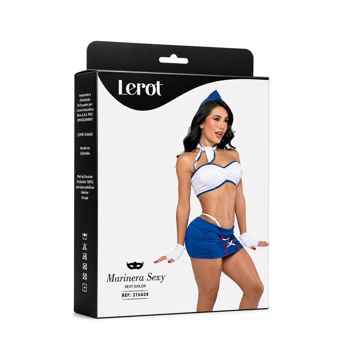 Disfraz Marinera Sexy Lerot - La Maleta Rosada