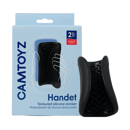 Masturbador de Silicona Texturizado Handet - La Maleta Rosada Masturbador Masculino