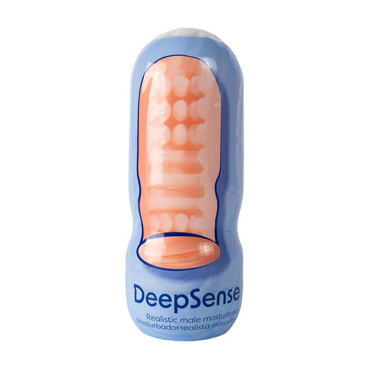 Masturbador Masculino Realista DeepSense - La Maleta Rosada Masturbador Masculino