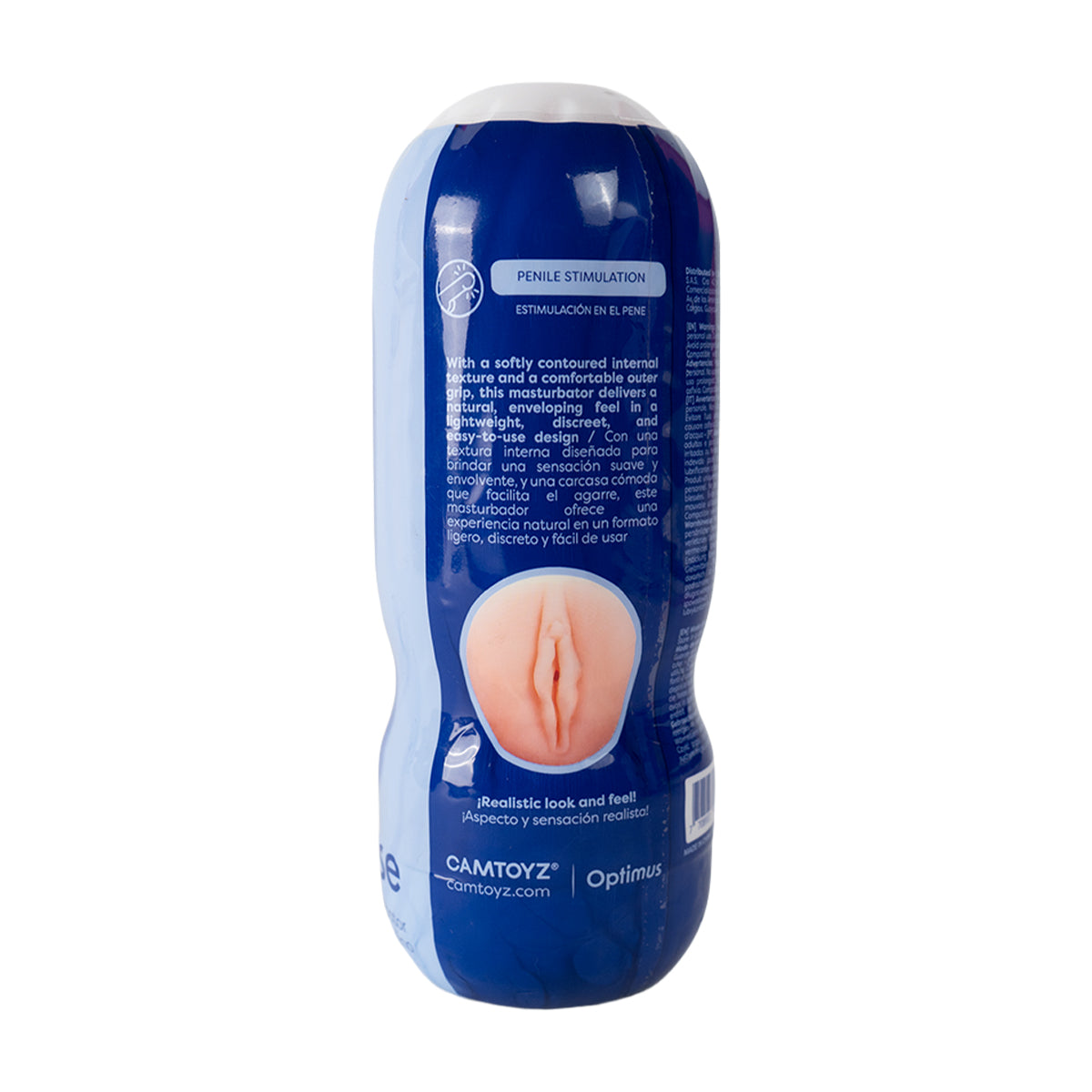 Masturbador Masculino Realista DeepSense - La Maleta Rosada Masturbador para Hombre