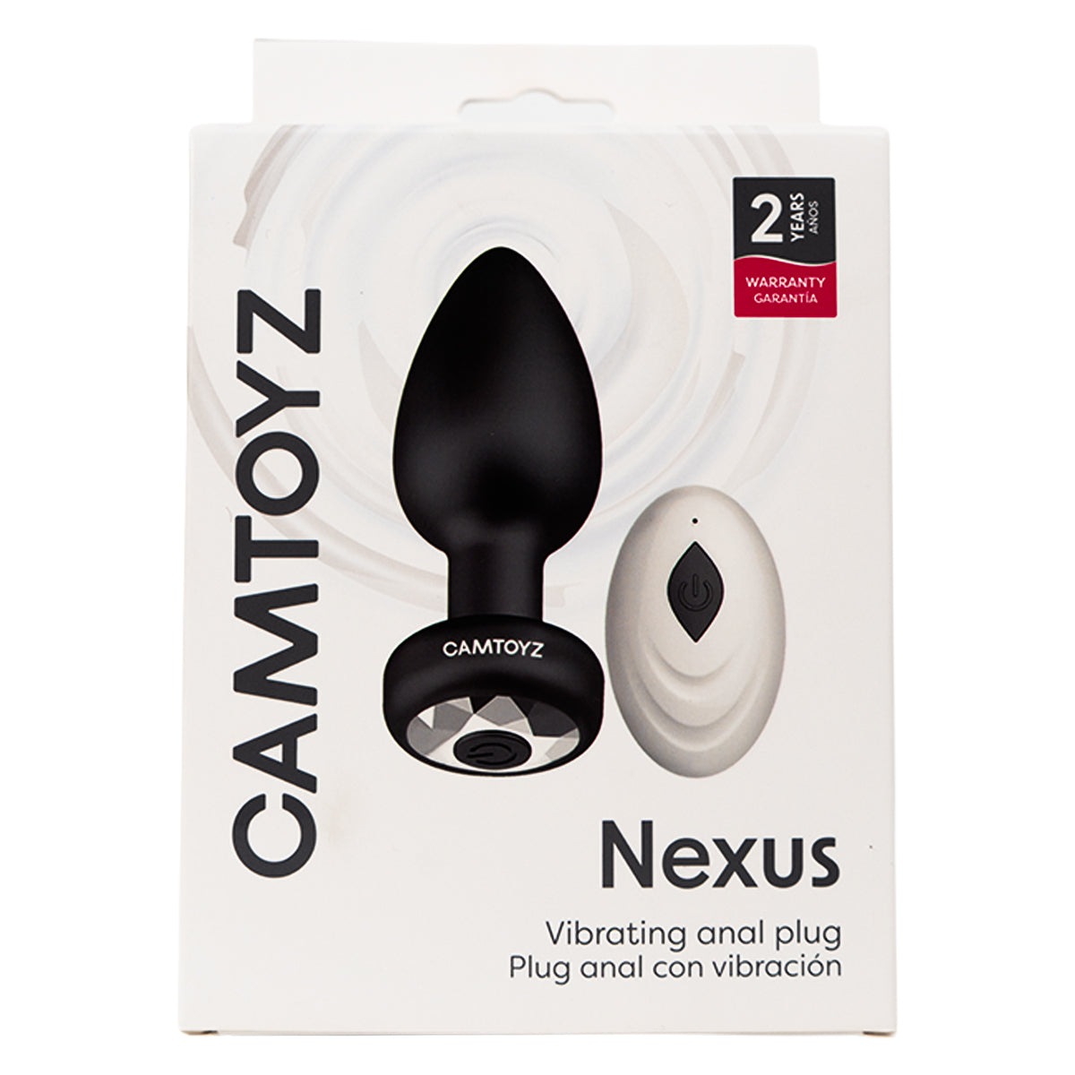 Nexus Plug anal con vibrador Camtoyz - La Maleta Rosada Tapón Anal Vibrador