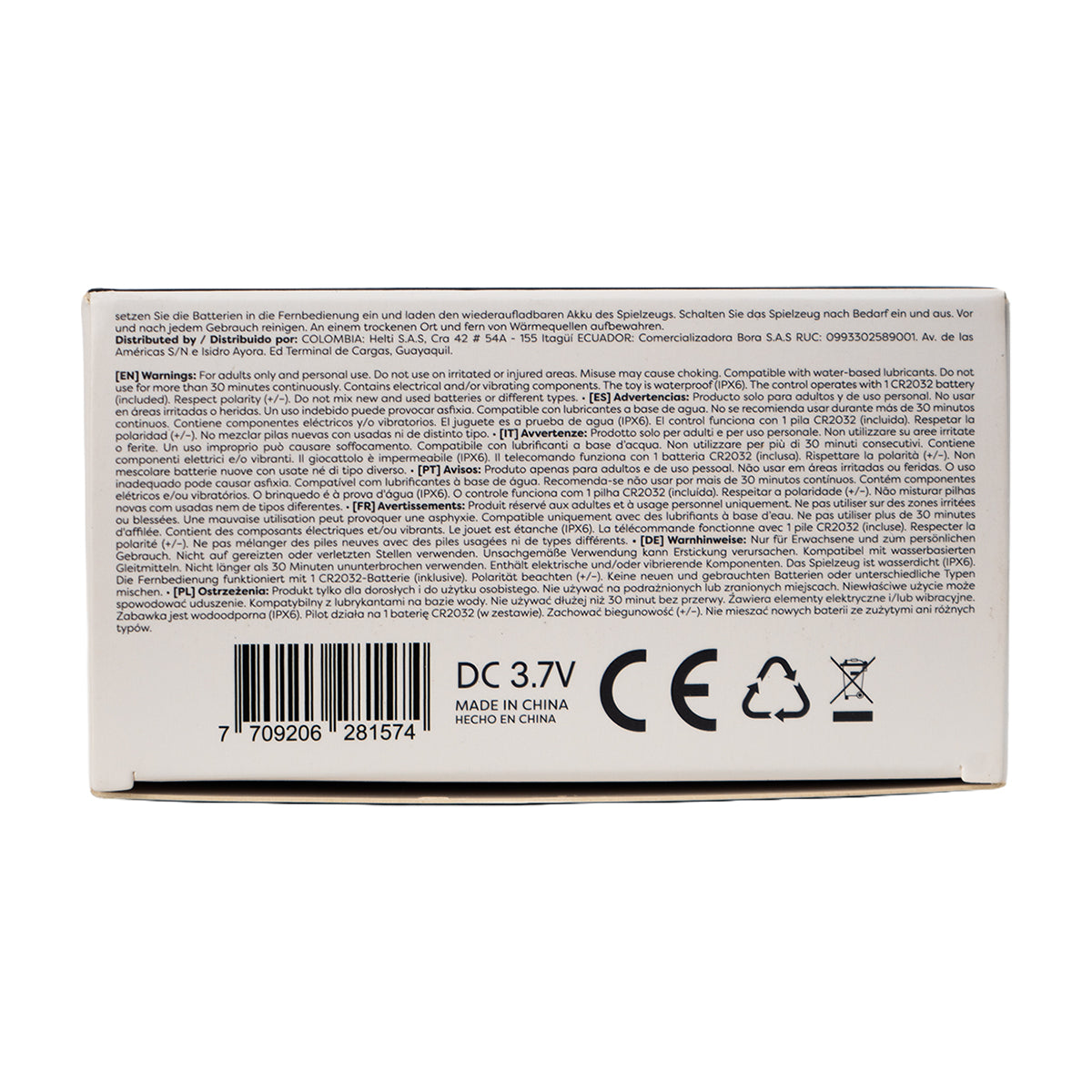 Nexus Plug anal con vibrador Camtoyz - La Maleta Rosada tienda erótica