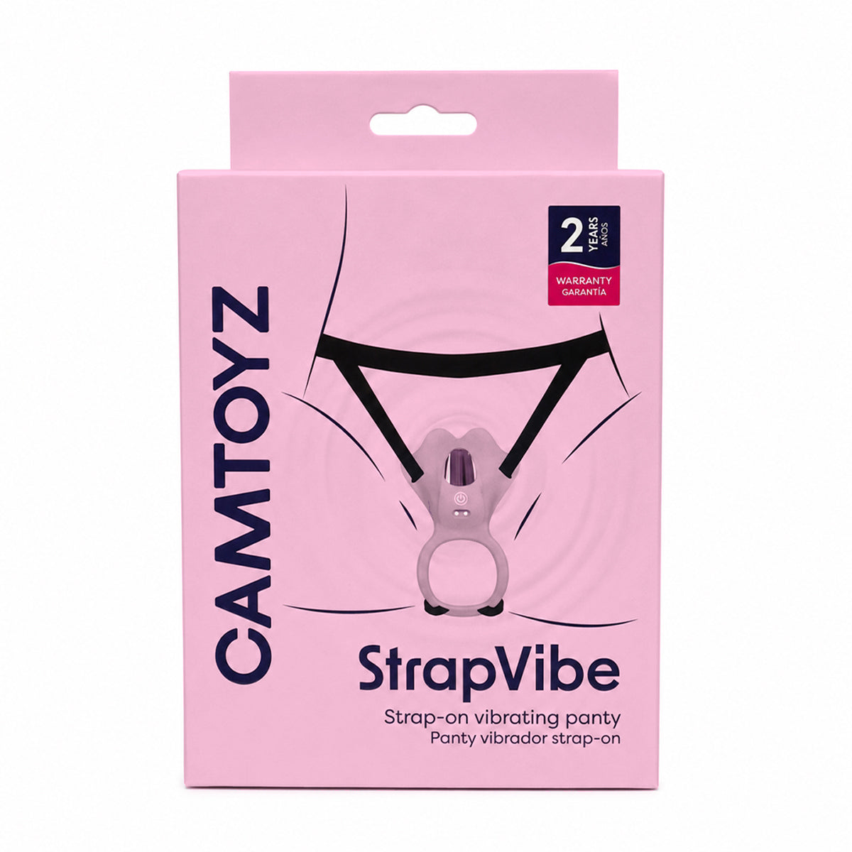 Panty Vibrador con Control Remoto StrapVibe Camtoyz - La Maleta Rosada Vibrador Manos Libres